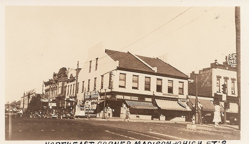 Hope Building, NE Corner High & Madison Streets